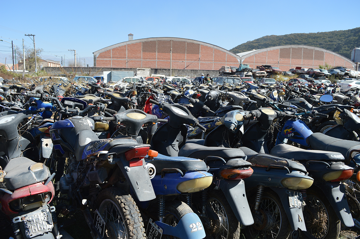 Ya se pueden ver las motocicletas que rematará la Municipalidad -  Municipalidad de Salta
