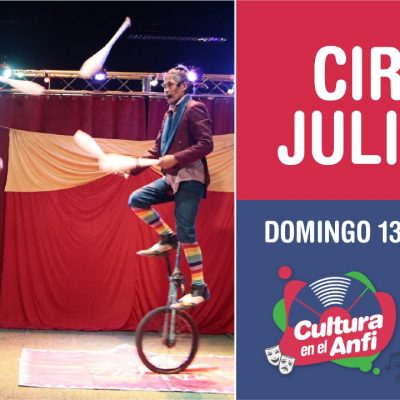 cultura en el anfi Circo Julivan feb