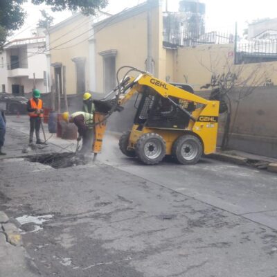 Obras en calle Gorriti entre Alvarado y Caseros - 1