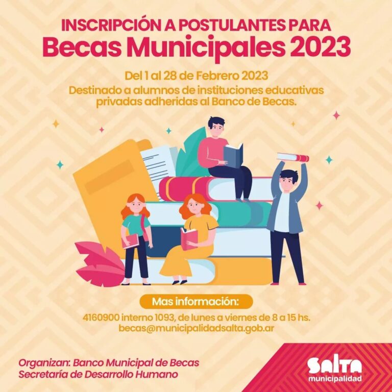 Becas Municipales Municipalidad de Salta