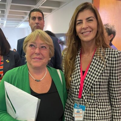 Bettina Romero y Michele Bachelet 2