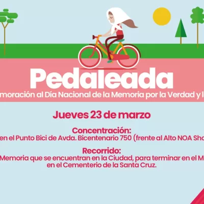 flyer pedaleada